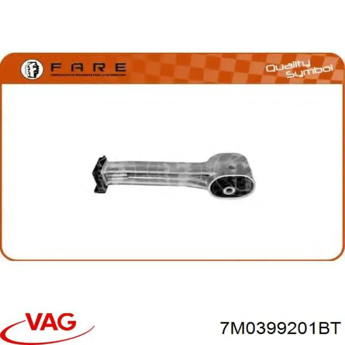 Poduszka (podpora skrzyni biegów) VAG 7M0399201BT cena, od 48,63 USD