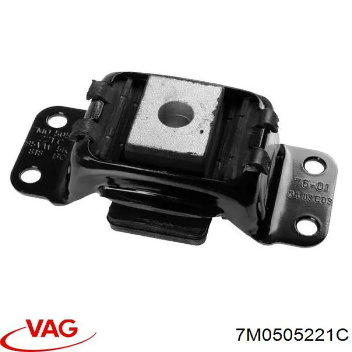 Silentblock tylnej belki VAG 7M0505221C cena, od 41,77 USD
