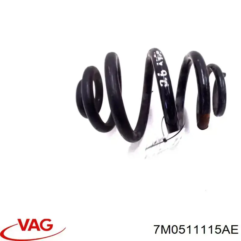 Sprężyna tylna VAG 7M0511115AE cena, od 121,76 USD