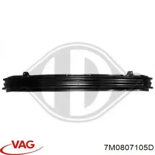 Wzmocnienie zderzaka przedniego Seat Alhambra minivan (7V8, 7V9) (1996 - 2010) cena, od 91,28 USD