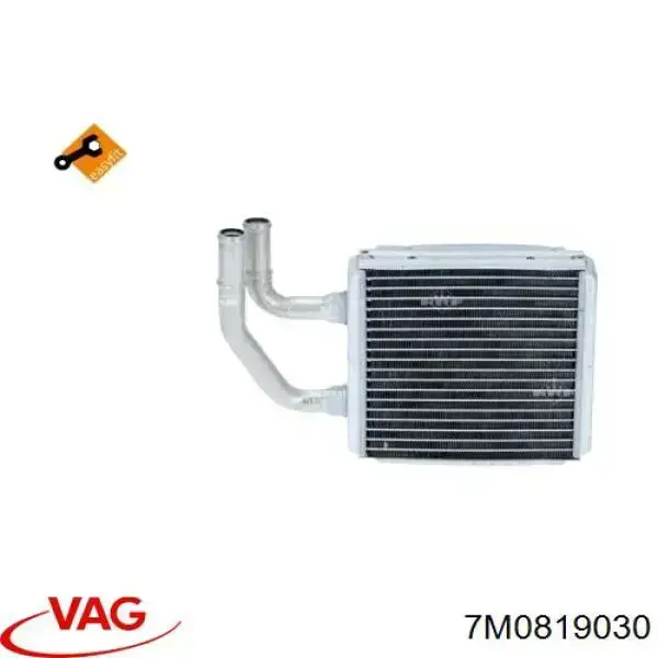 7M0819030 VAG Chłodnica nagrzewnicy (ogrzewacza)