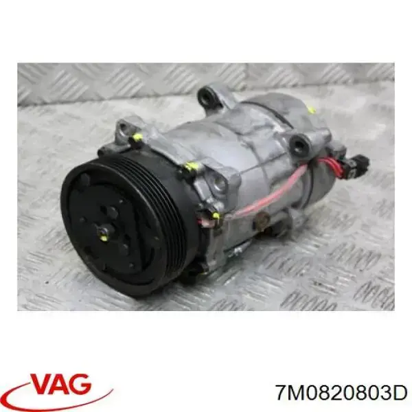 7M0820803D VAG Sprężarka klimatyzacji
