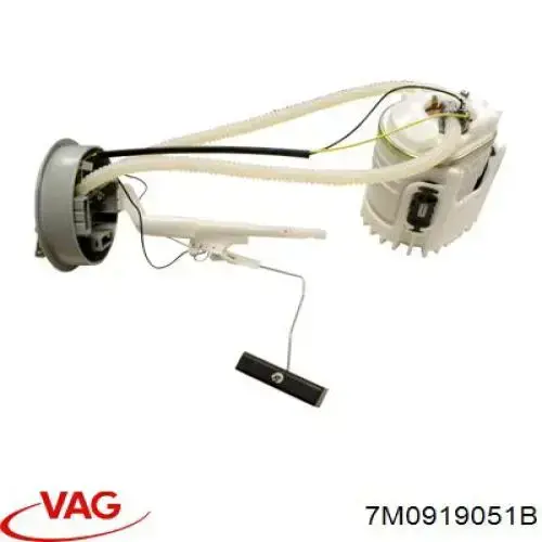 Pompa paliwa elektryczna zanurzeniowa VAG 7M0919051B cena, od 47,41 USD
