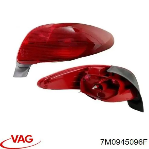 Lampa zespolona tylna prawa do Seat Alhambra  7V8, 7V9