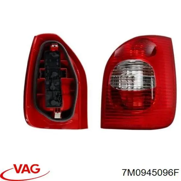Lampa zespolona tylna prawa Seat Alhambra minivan (7V8, 7V9) (1996 - 2010) cena, od 108,51 USD