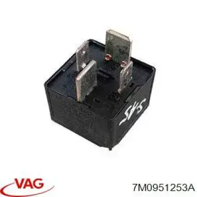 Do koszyka 7M0951253A VAG Przekaźnik wentylatora