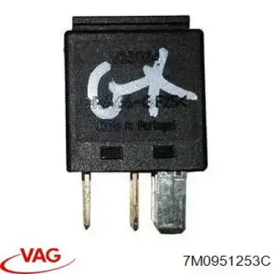 Elektryczne przekaźnik wielofunkcyjne VAG 7M0951253C cena, od 8,67 USD