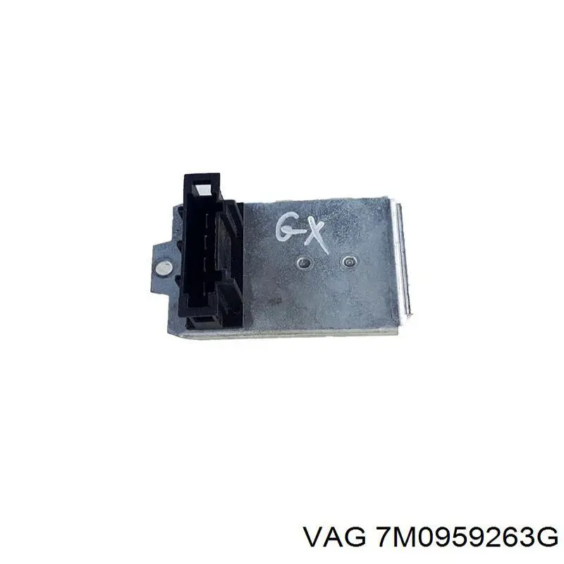 Rezystor wentylatora nagrzewnicy (ogrzewacza kabiny) VAG 7M0959263G cena, od 17,35 USD