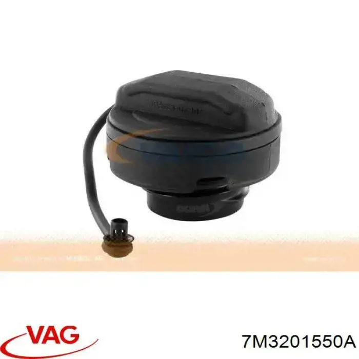 Korek wlewu paliwa VAG 7M3201550A cena, od 50,06 USD