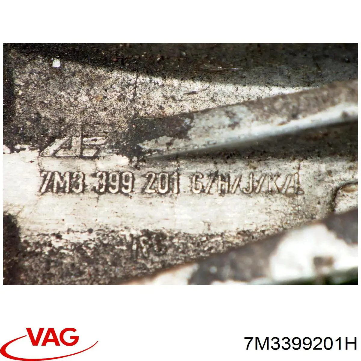 Poduszka (podpora) silnika tylna VAG 7M3399201H cena, od 91,32 USD