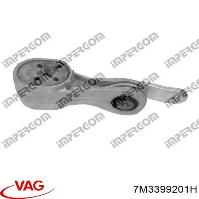 Do koszyka 7M3399201H VAG Poduszka (podpora) silnika tylna