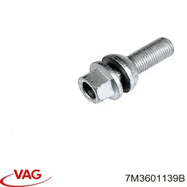 Do koszyka 7M3601139B VAG Śruba koła