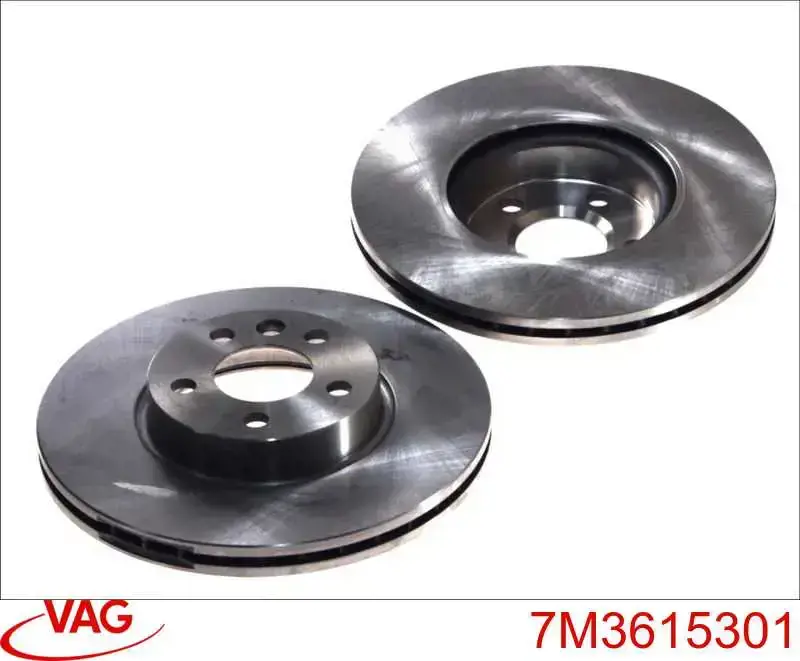 Tarcza hamulcowa przednia VAG 7M3615301 cena, od 73,98 USD