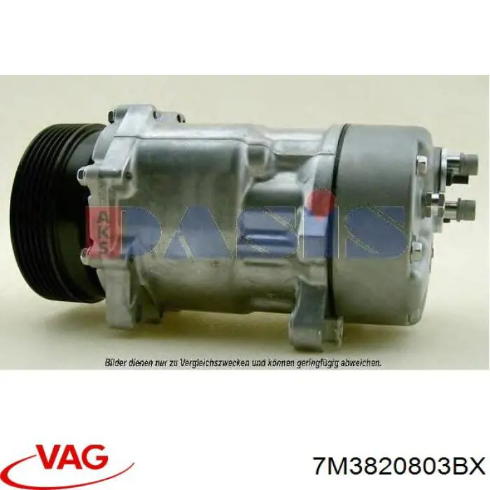 Sprężarka klimatyzacji VAG 7M3820803BX cena, od 152,77 USD