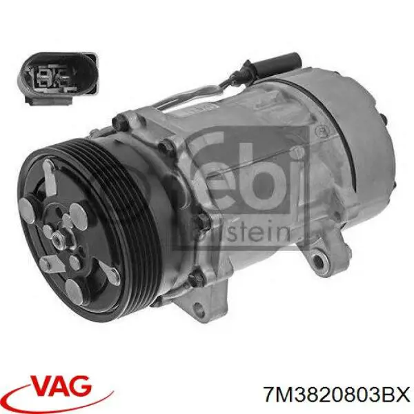 7M3820803BX VAG Sprężarka klimatyzacji