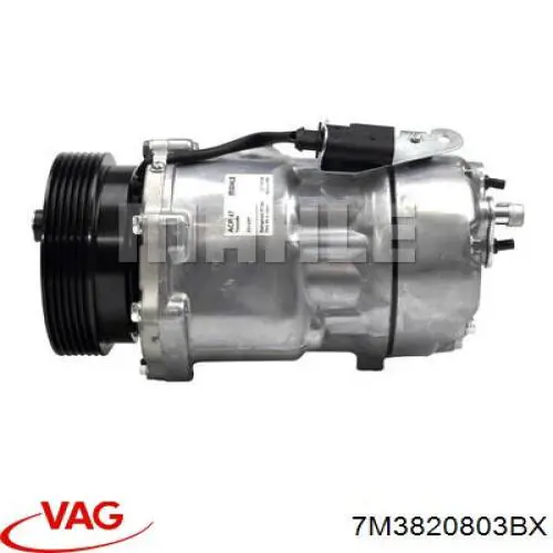 Do koszyka 7M3820803BX VAG Sprężarka klimatyzacji