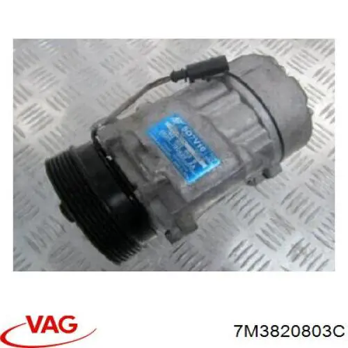 Sprężarka klimatyzacji VAG 7M3820803C cena, od 110,67 USD
