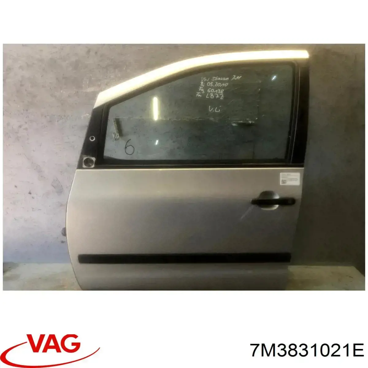 Drzwi przednie lewe Seat Alhambra 