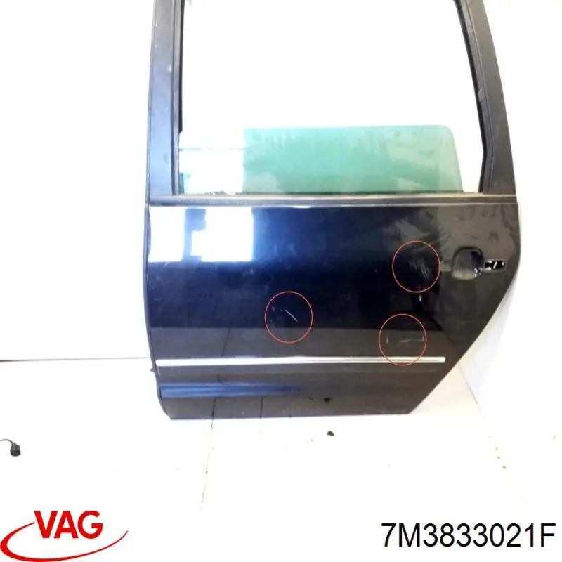 Drzwi tylne lewe do Seat Alhambra  7V8, 7V9