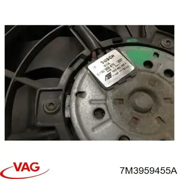Do koszyka 0130303878 VAG Wentylator elektryczny układu chłodzenia kompletny (silnik+wirnik)