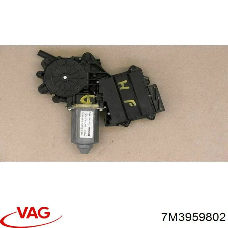 7M3959802 VAG Silniczek podnośnika szyby drzwi przednich prawych