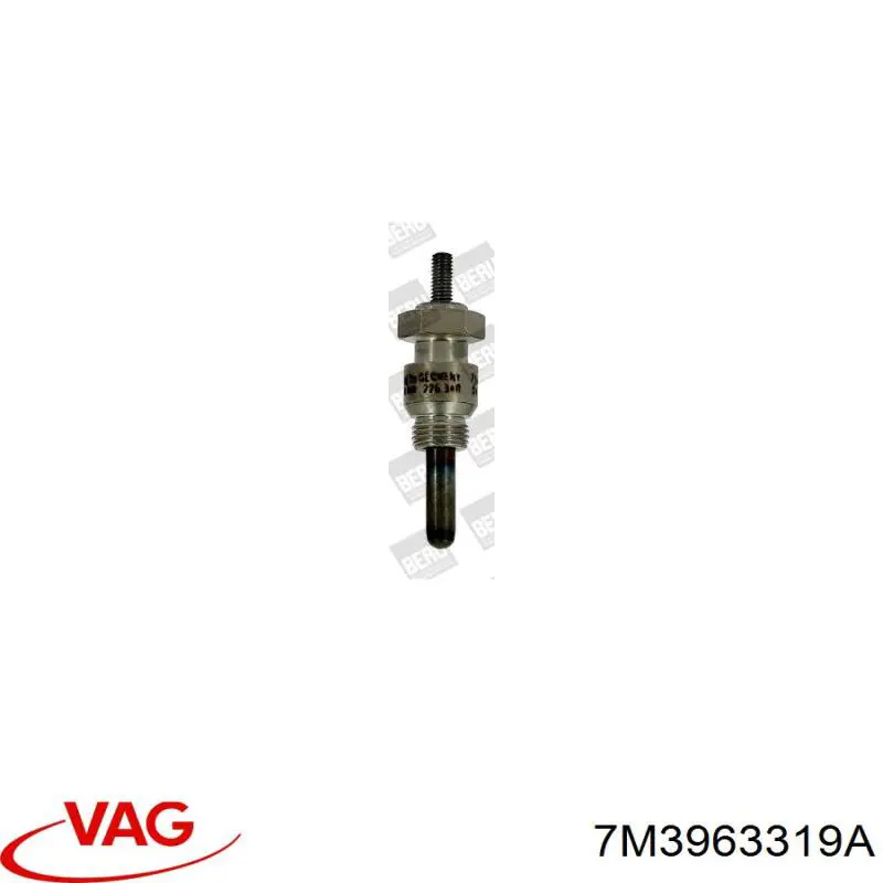 Do koszyka 7M3963319A VAG Świeca żarowa