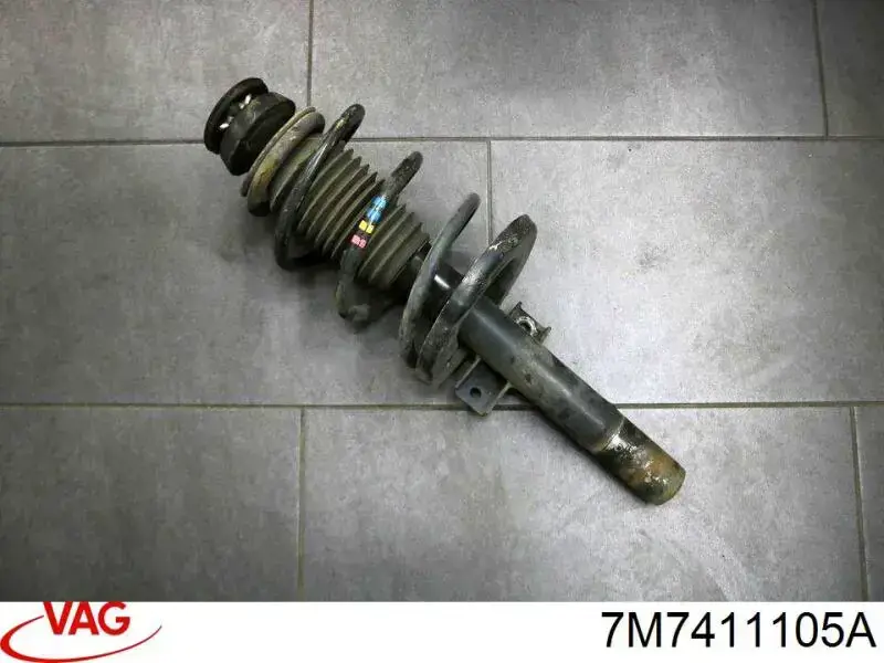 Sprężyna przednia VAG 7M7411105A cena, od 78,99 USD