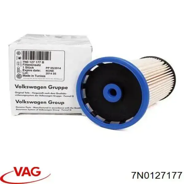 Do koszyka 7N0127177 VAG Filtr paliwa