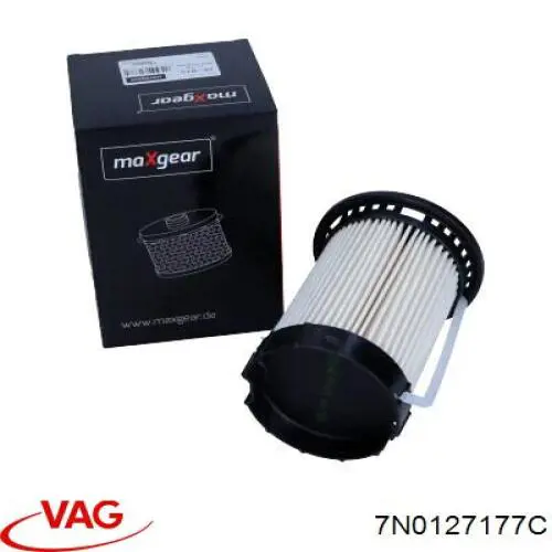 7N0127177C VAG Filtr paliwa