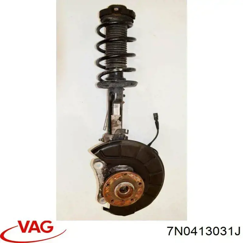 Amortyzator przedni VAG 7N0413031J cena, od 105,56 USD