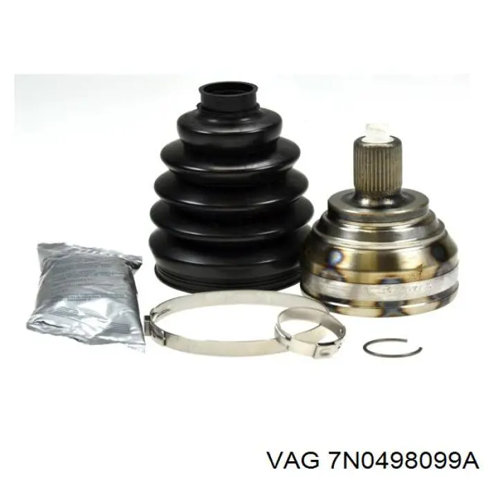 Do koszyka 7N0498099A VAG Przegub homokinetyczny przedni zewnętrzny