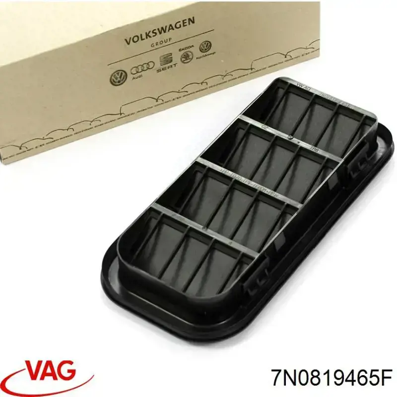 Kratka wentylacyjna tylna VAG 7N0819465F cena, od 44,54 USD