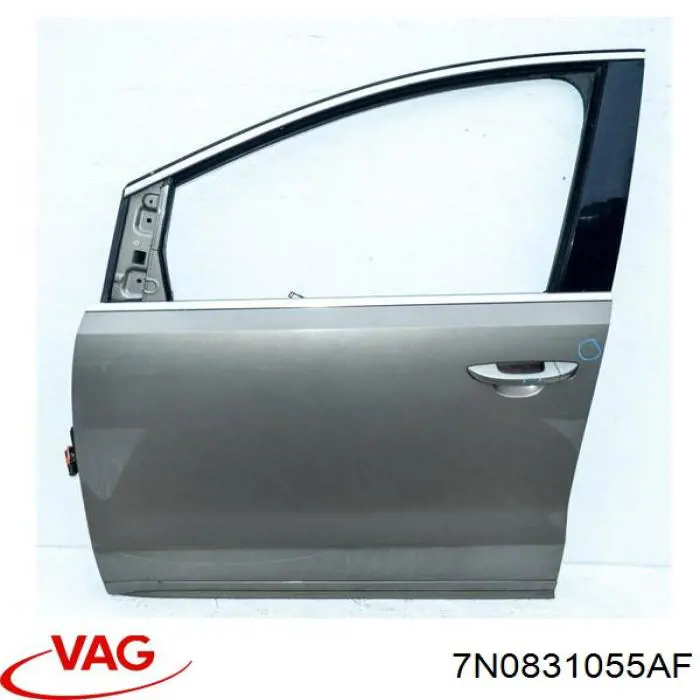 7N0831055AF VAG Drzwi przednie lewe