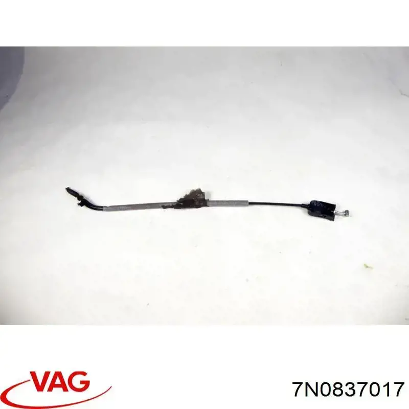 7N0837017 VAG Linka (cięgno) otwierania zamka drzwi przednich