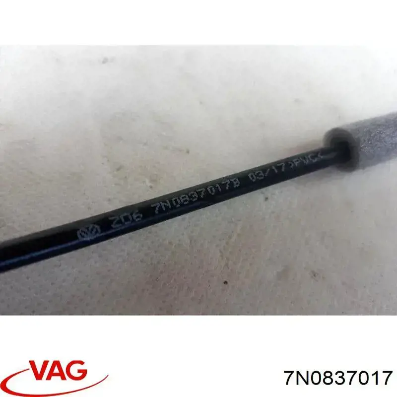 Linka (cięgno) otwierania zamka drzwi przednich VAG 7N0837017 cena, od 20,44 USD