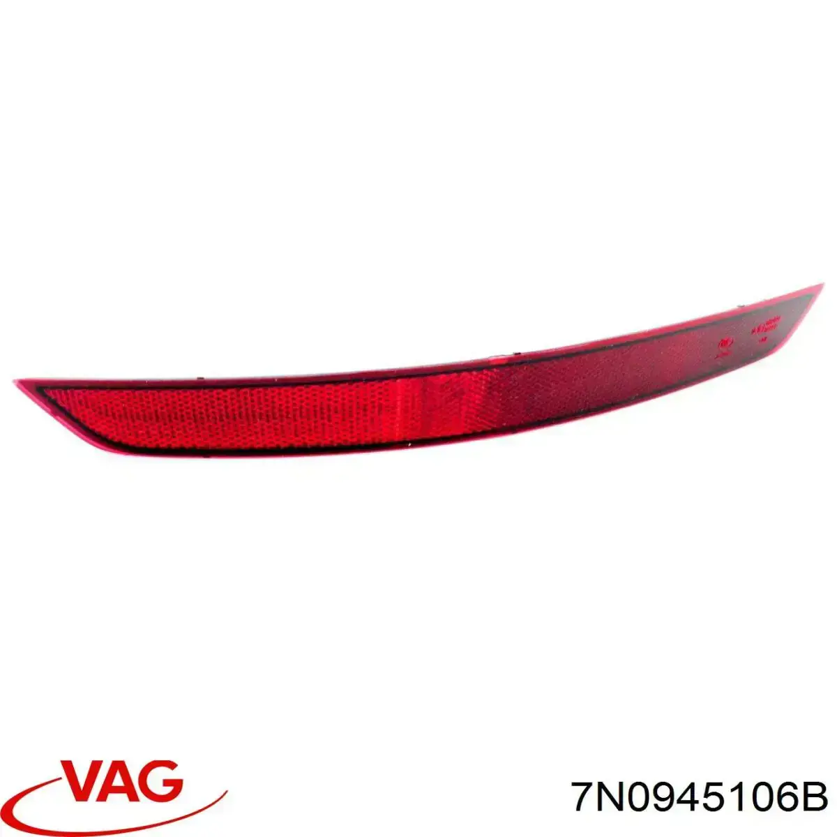 Lampa odblaskowa zderzaka tylnego prawa VAG 7N0945106B cena, od 18,50 USD