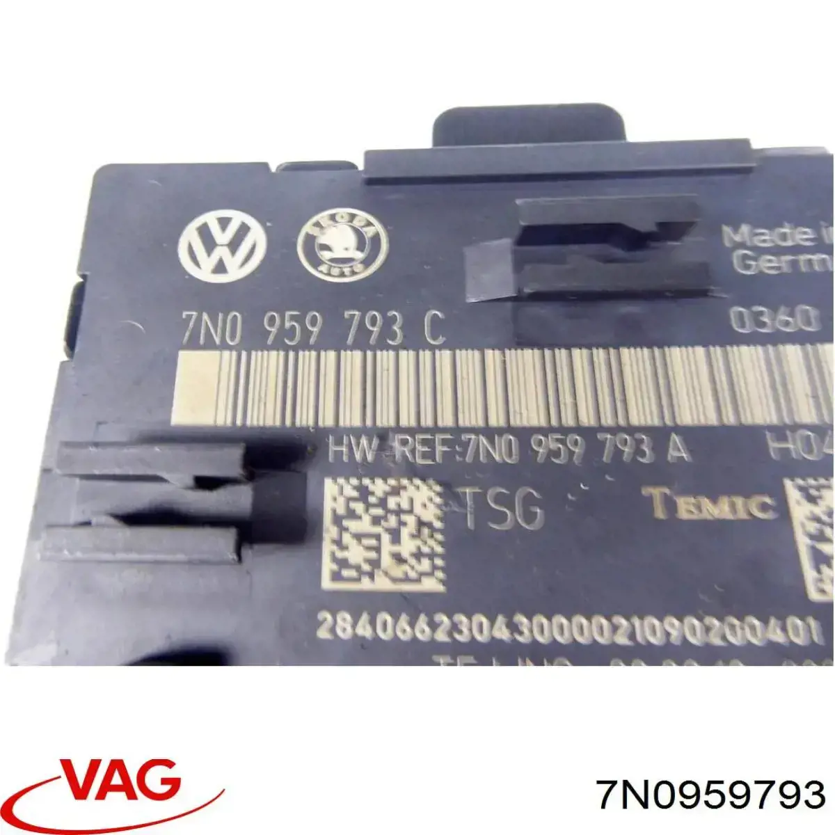 Blok komfortu przednich drzwi VAG 7N0959793 cena, od 81,72 USD
