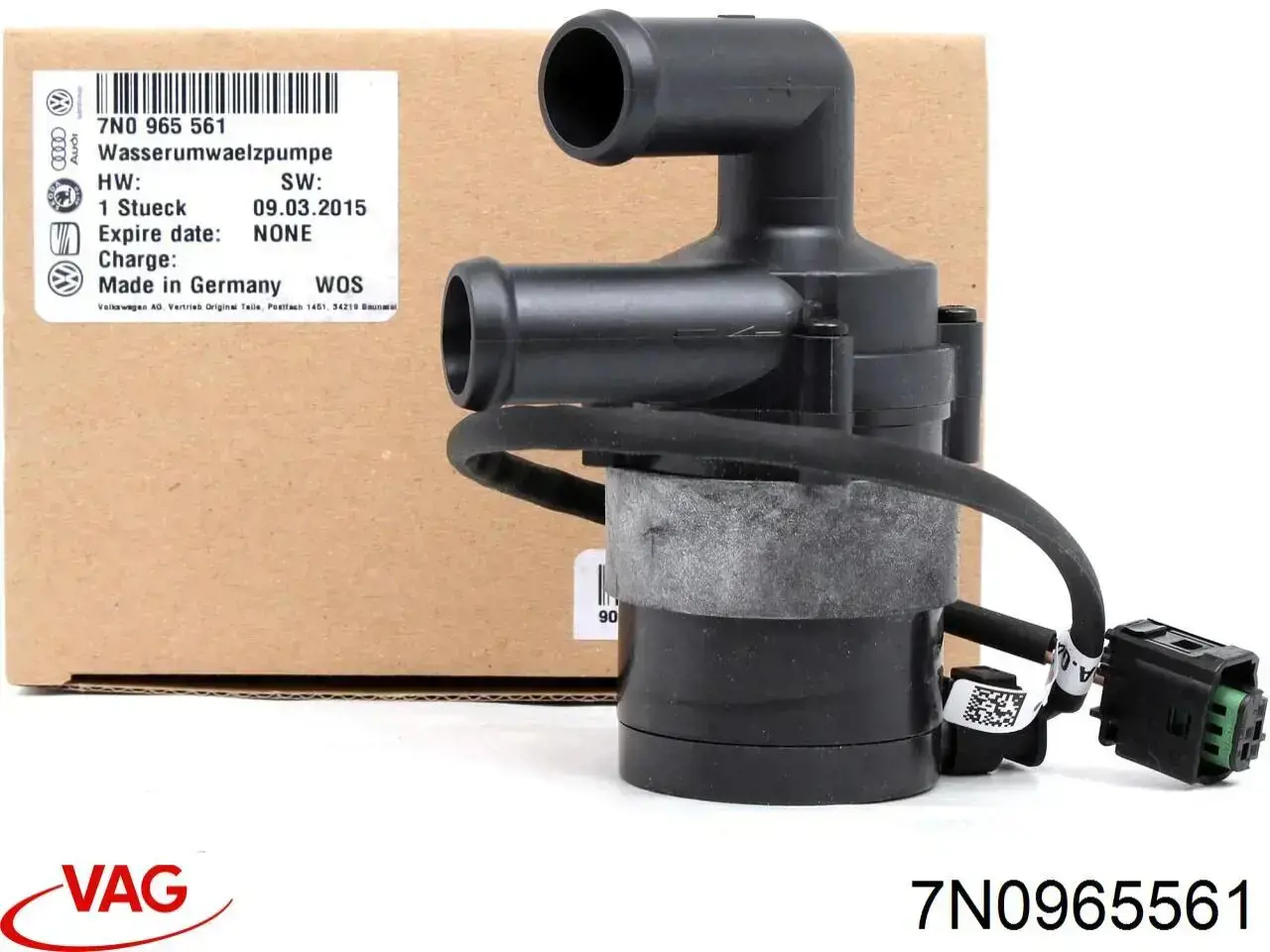 Pompa chłodzenia wodą, dodatkowa elektryczna VAG 7N0965561 cena, od 59,13 USD