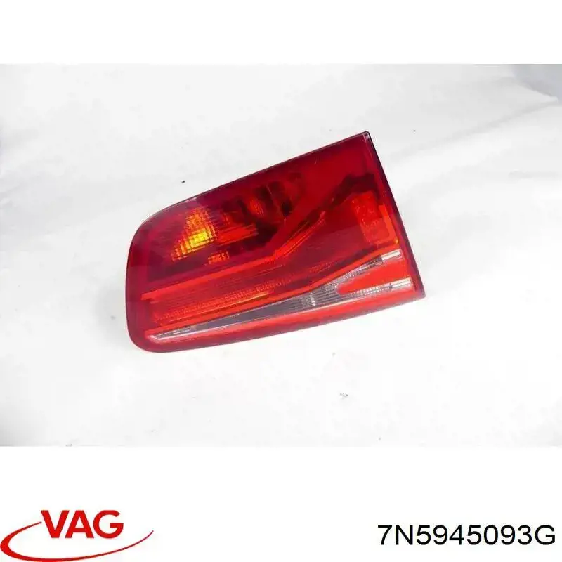 7N5945093G VAG Lampa zespolona tylna lewa wewnętrzna
