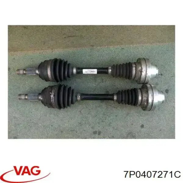 7P0407271C VAG Półoś napędowa przednia