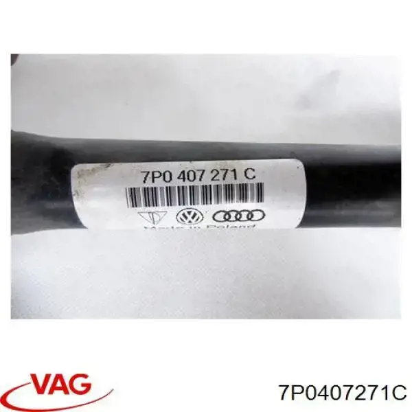 Półoś napędowa przednia VAG 7P0407271C cena, od 154,93 USD