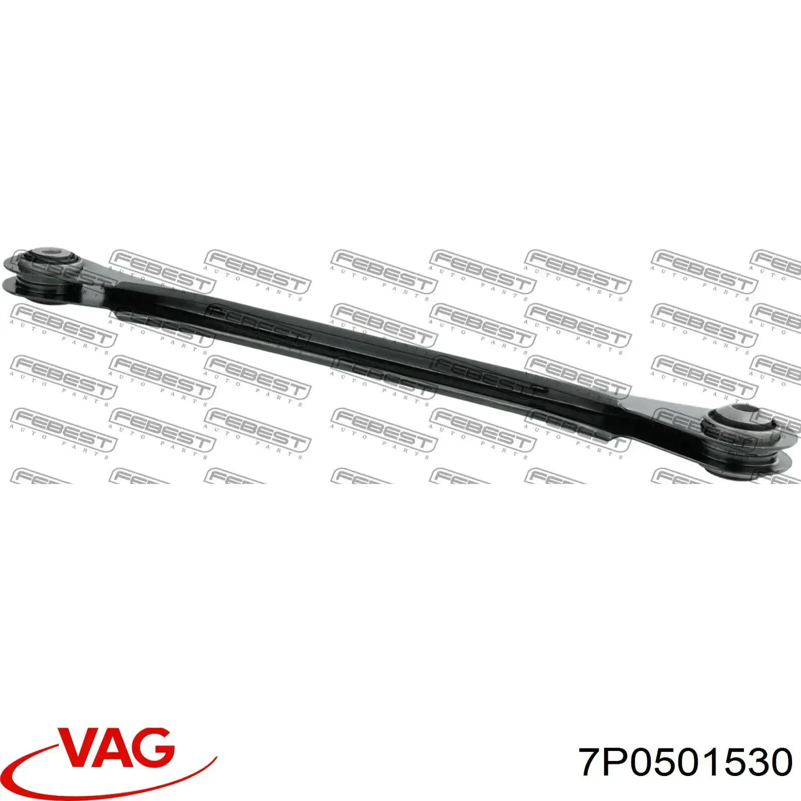 Drążek poprzeczny zawieszenia tylnego VAG 7P0501530 cena, od 48,90 USD
