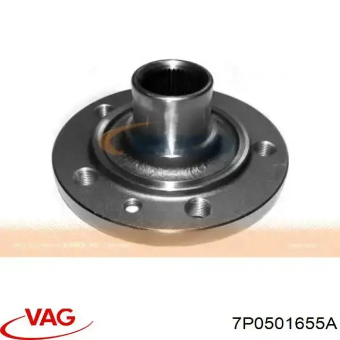 Do koszyka 7P0501655A VAG Piasta tylna