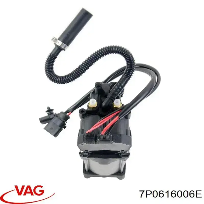 Kompresor zawieszenia pneumatycznego VAG 7P0616006E cena, od 554,36 USD
