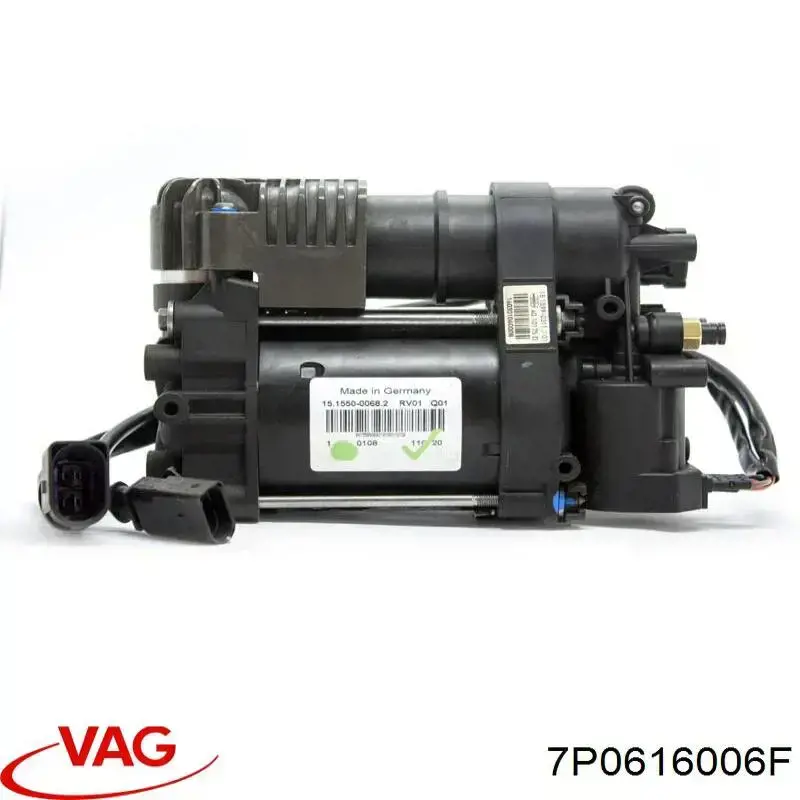 Kompresor zawieszenia pneumatycznego VAG 7P0616006F cena, od 554,36 USD