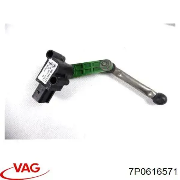 Czujnik poziomowania karoserii tylny VAG 7P0616571 cena, od 45,67 USD