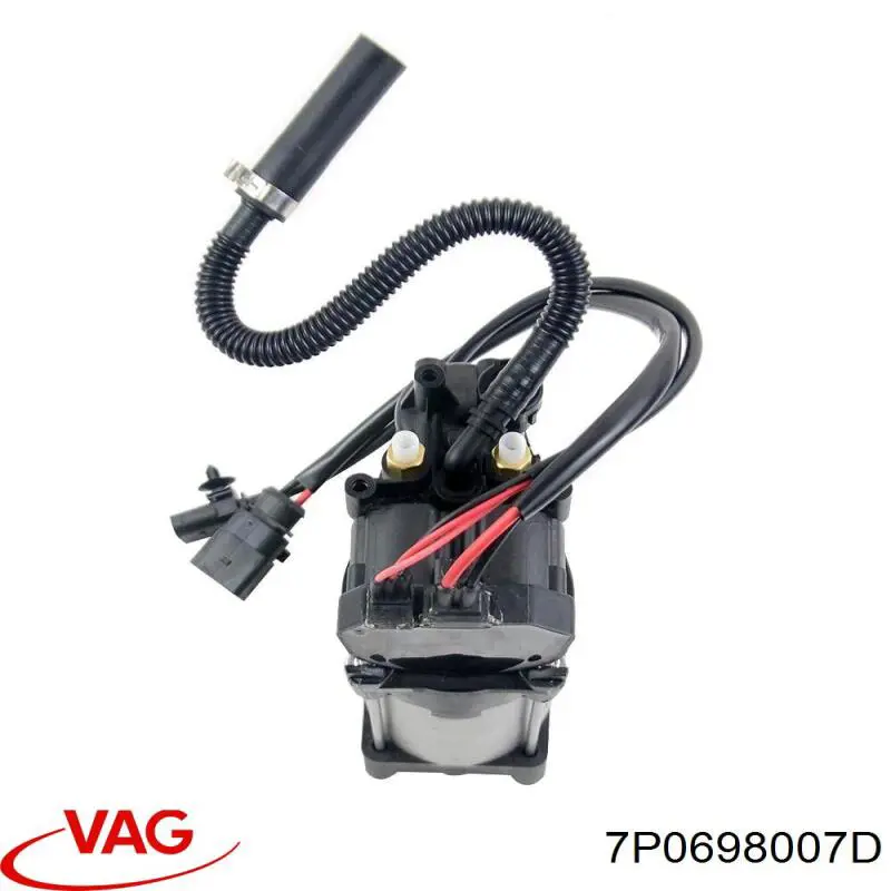Kompresor zawieszenia pneumatycznego VAG 7P0698007D cena, od 554,36 USD
