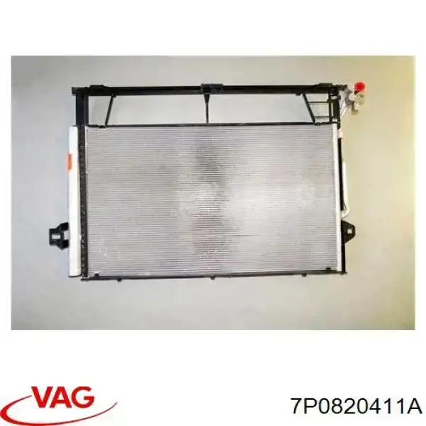 Chłodnica klimatyzacji VAG 7P0820411A cena, od 112,05 USD