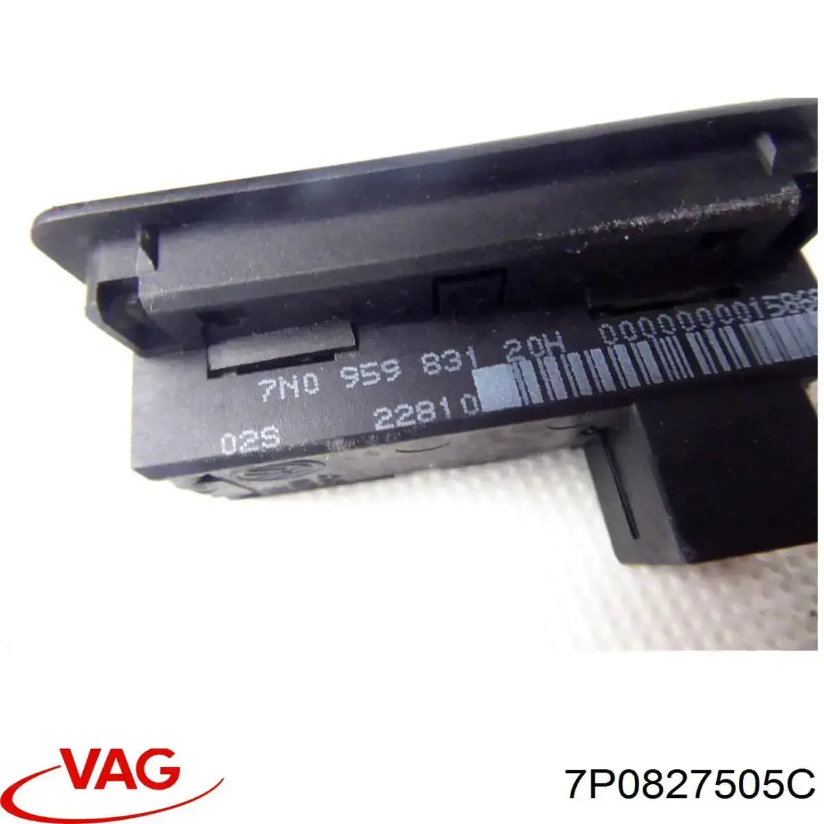 Zamek klapy bagażnika (3/5 drzwi tylnych) VAG 7P0827505C cena, od 197,93 USD