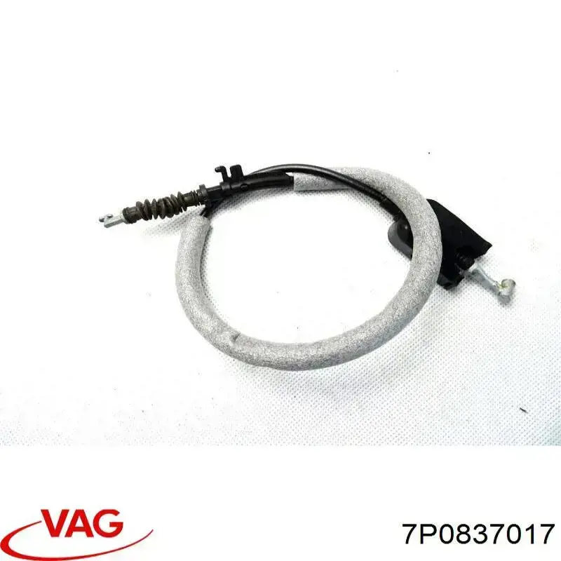 7P0837017 VAG Linka (cięgno) otwierania zamka drzwi przednich